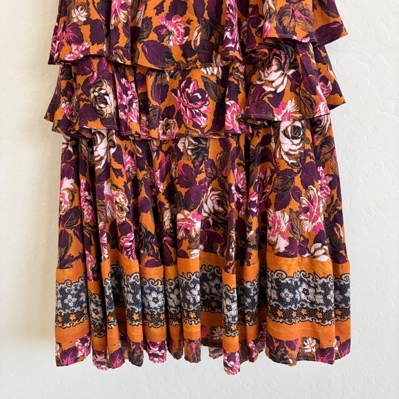 Sundance Floral Tiered Maxi Skirt, Size XS NWOT, boho - Picture 4 of 13